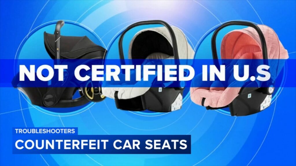 Cảnh báo về ghế ô tô giả mạo trên mạng