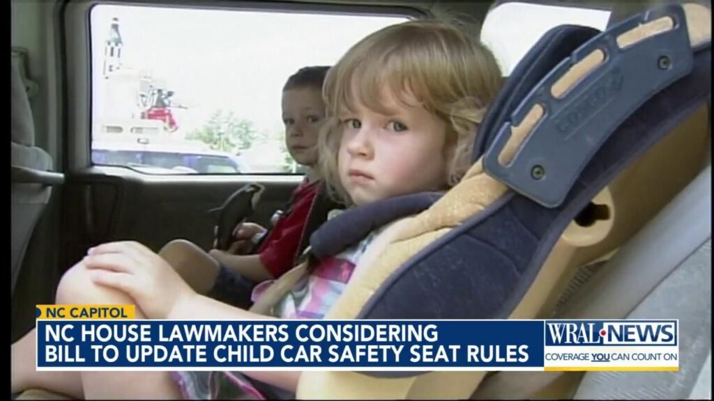 Cập nhật quy tắc ghế an toàn trẻ em tại NC