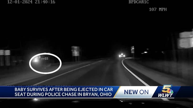Em bé thoát chết kỳ diệu trong vụ truy đuổi Ohio
