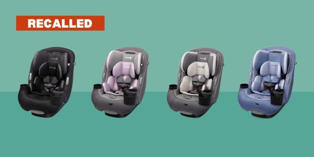 Ghế ngồi ô tô Safety 1st bị thu hồi vì nguy cơ nghẹt thở