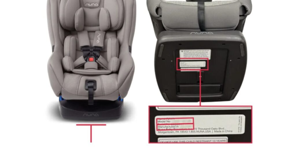 Ghế ô tô trẻ em bị thu hồi do lỗi dây đai