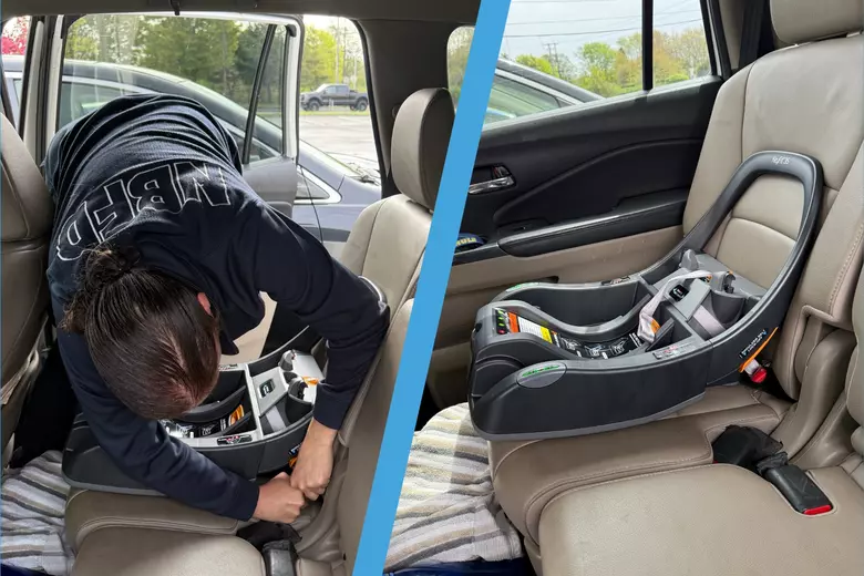 Kinh nghiệm lắp ghế ô tô an toàn cho sắp làm cha